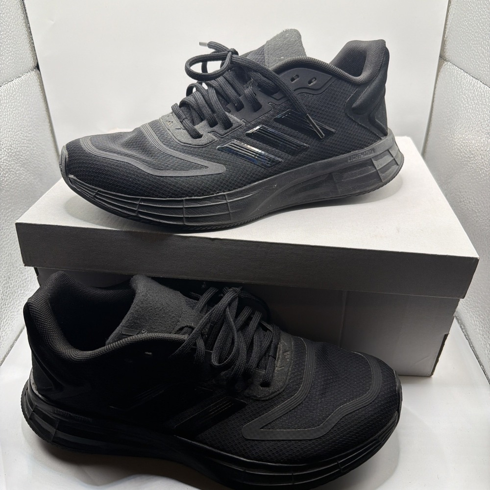 Adidas Duramo 10 Wmns Running Shoes Core Black GW8342 Size 7.5 Low Top
